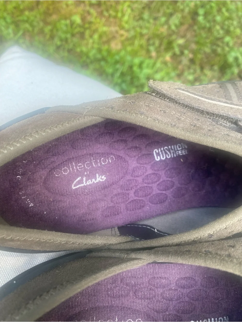 Clark’s suede shoes sz 7.5